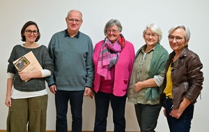 Bild mit Anke Keil, Burkard Fleckenstein, Barbara Düchs, Angelika Haafs, Monika Albert und