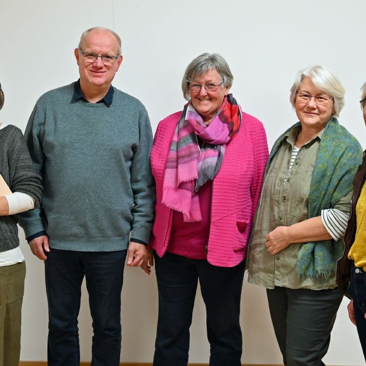 Bild mit Anke Keil, Burkard Fleckenstein, Barbara Düchs, Angelika Haafs, Monika Albert und