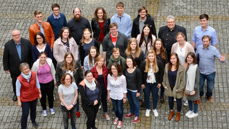 ZThPR_Gruppenfoto_2018 Gruppenfoto, von oben herab fotografiert